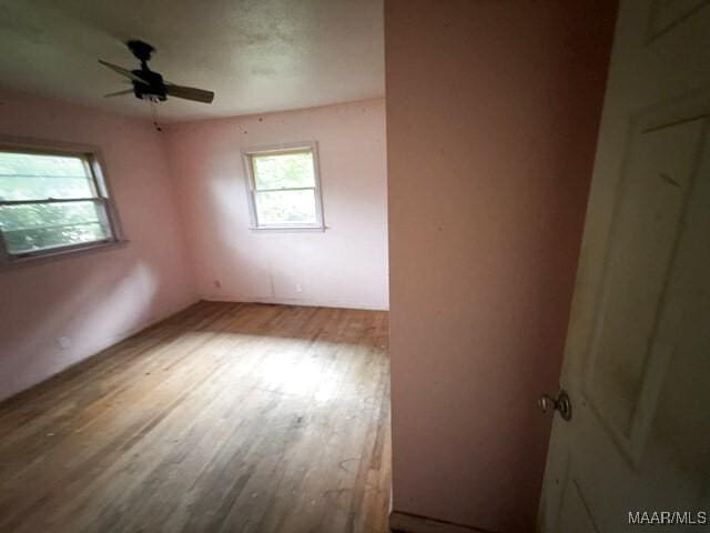 2711 Gwynnbrook Rd, Montgomery, AL 36116 - spare room with wood finished floors and ceiling fan