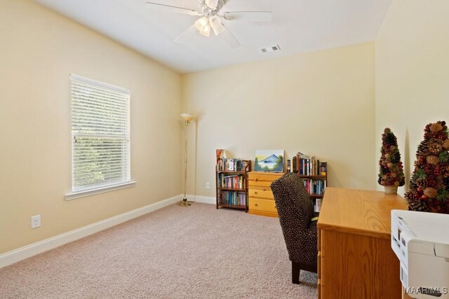301 Eastgate Dr, Prattville, AL 36066 - office space with carpet and a ceiling fan