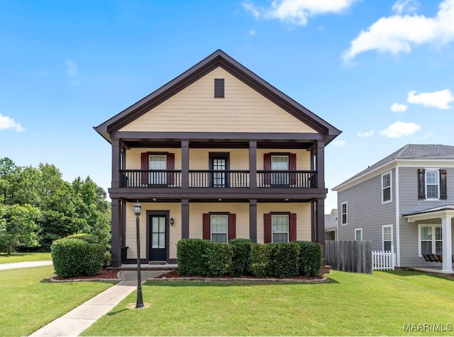 301 Eastgate Dr, Prattville, AL 36066 - view of front of house with a balcony
