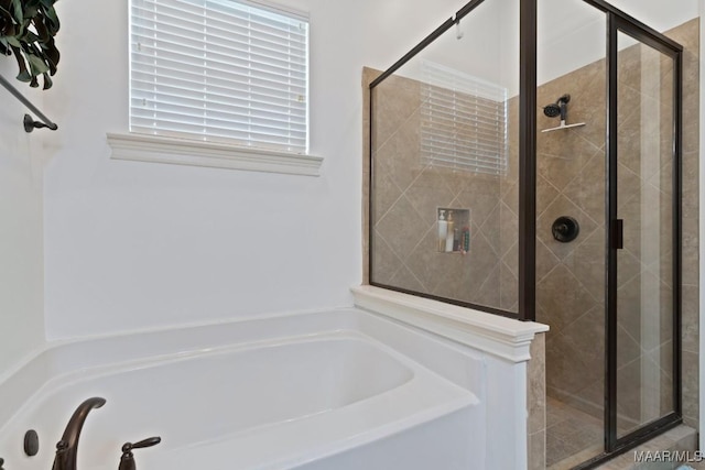 301 Eastgate Dr, Prattville, AL 36066 - full bathroom featuring a bath and a stall shower