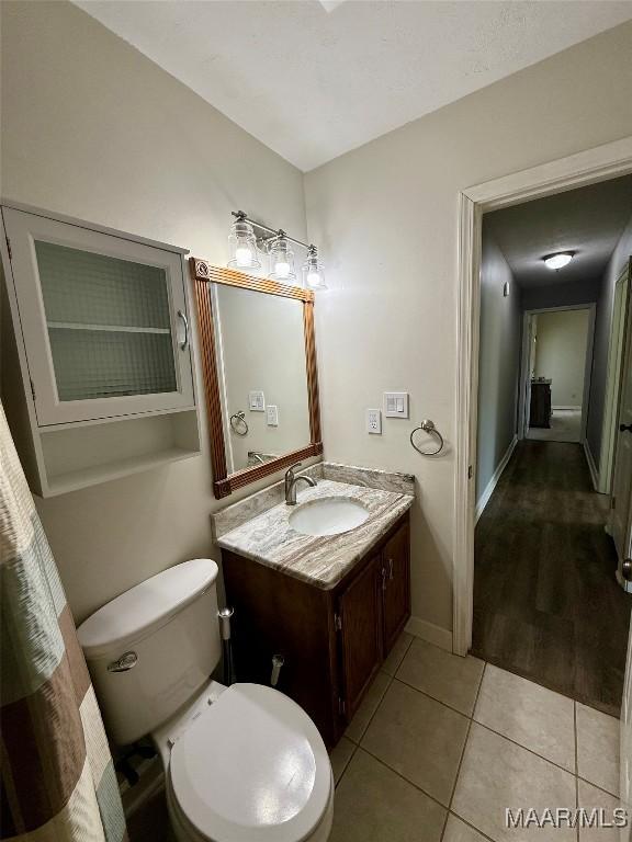 311 Old Marion Junction Rd, Selma, AL 36701 - bathroom featuring vanity and tile patterned flooring