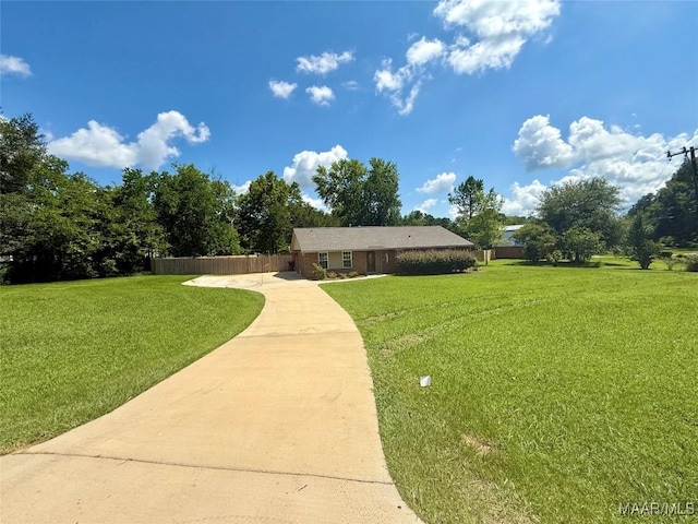 311 Old Marion Junction Rd, Selma, AL 36701 - view of yard with driveway