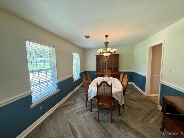 311 Old Marion Junction Rd, Selma, AL 36701 - dining area featuring a chandelier and plenty of natural light