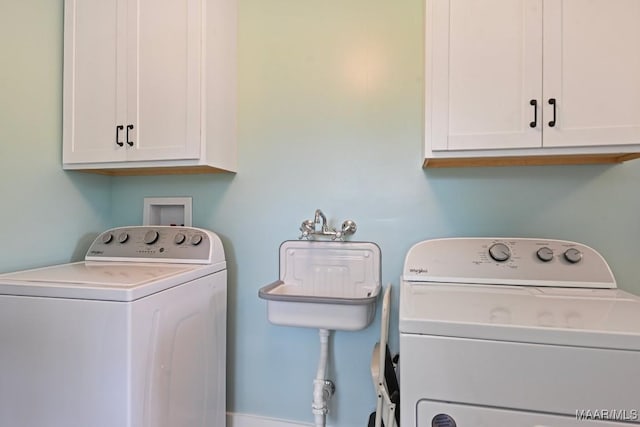 31 Colley Rd, Wetumpka, AL 36092 - laundry area with cabinet space and separate washer and dryer