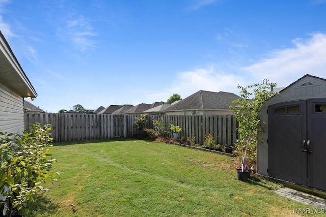 6526 Ridgeview Ln, Montgomery, AL 36116 - fenced backyard with a storage unit