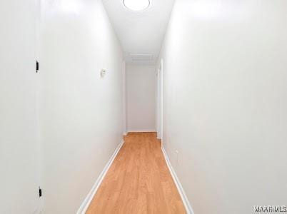 1243 Highpoint Rd, Montgomery, AL 36109 - corridor featuring light wood-style flooring and baseboards