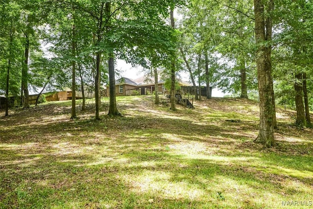 134 Taylor Hill Dr, Wetumpka, AL 36092 - view of yard