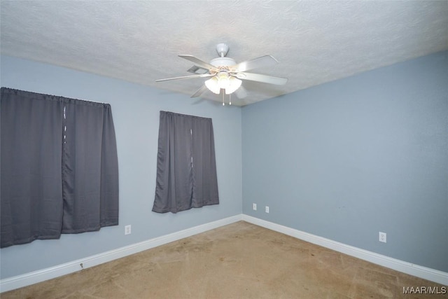 134 Taylor Hill Dr, Wetumpka, AL 36092 - carpeted spare room featuring a ceiling fan and baseboards