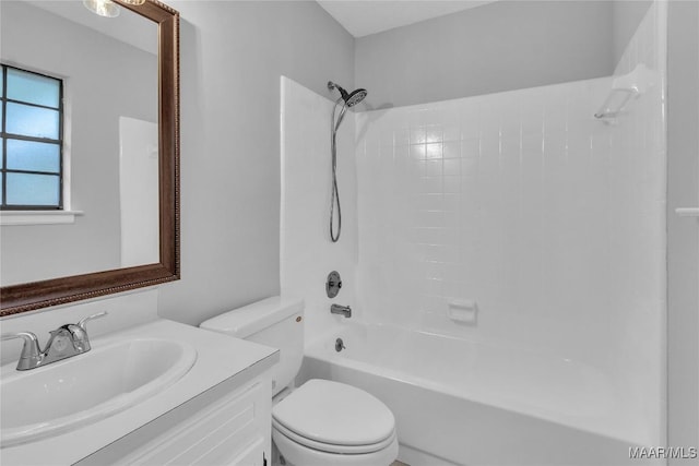 3213 Milan Dr, Montgomery, AL 36109 - bathroom featuring vanity and washtub / shower combination