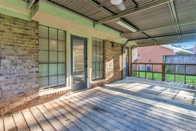 3213 Milan Dr, Montgomery, AL 36109 - view of deck