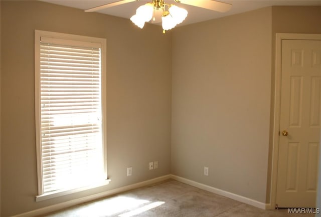 2108 Halcyon Downs Loop, Montgomery, AL 36117 - carpeted spare room with a ceiling fan and baseboards