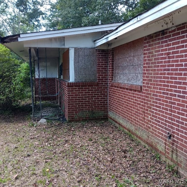 629 Doris St, Montgomery, AL 36105 - view of side of home featuring brick siding