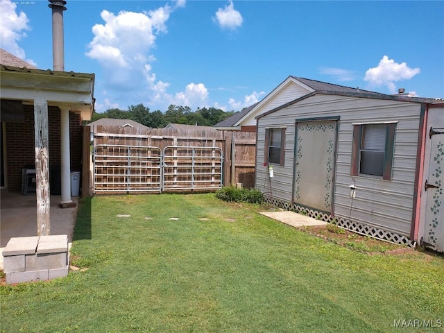 213 Foxdale Rd, Millbrook, AL 36054 - view of yard featuring an outdoor structure