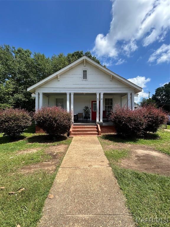5 Johnson Ave, Montgomery, AL 36110 - view of front of property with a porch