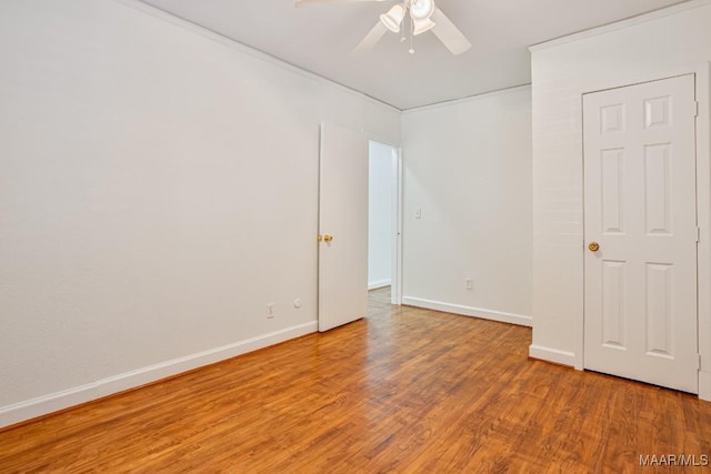 533 Morningview Dr, Montgomery, AL 36109 - spare room with a ceiling fan and light wood-style floors
