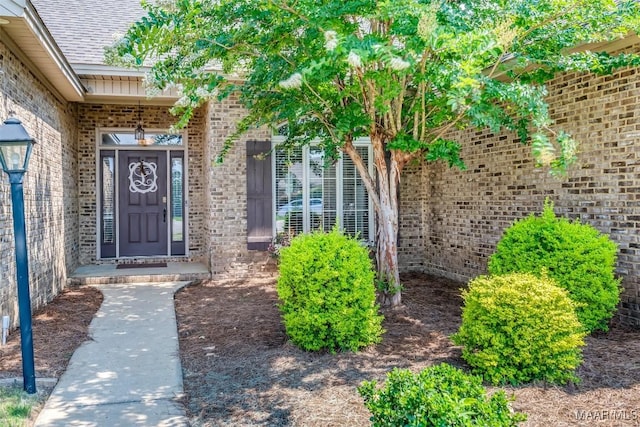 204 Village Way, Wetumpka, AL 36093 - entrance to property with brick siding