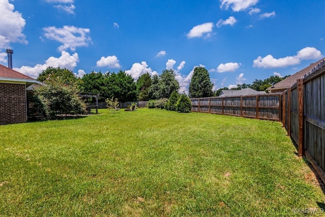 205 Jennifer Ln, Deatsville, AL 36022 - view of fenced backyard