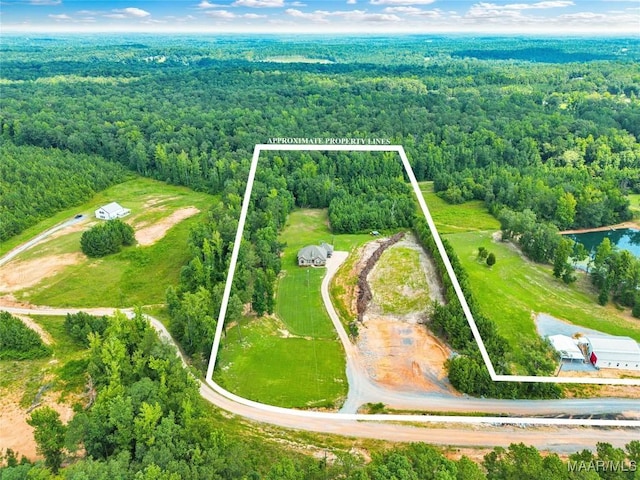 447 Galloway Dr, Wetumpka, AL 36093 - view of property location featuring property parcel outlined