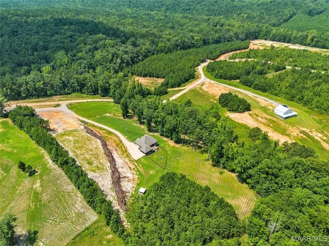 447 Galloway Dr, Wetumpka, AL 36093 - view of property location featuring a forest
