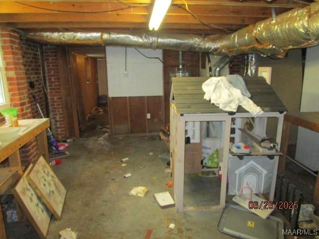 238 Easthaven Rd, Montgomery, AL 36109 - view of unfinished below grade area