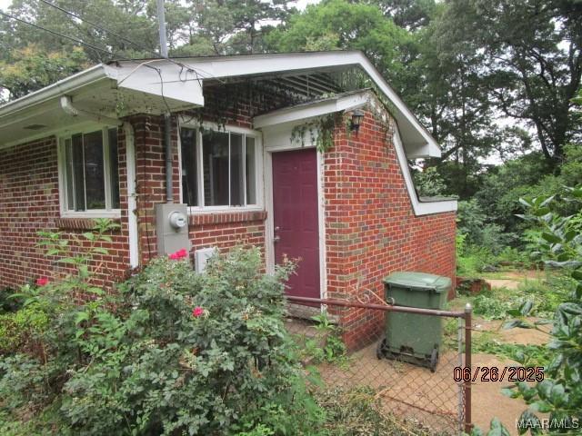 238 Easthaven Rd, Montgomery, AL 36109 - view of home's exterior featuring brick siding
