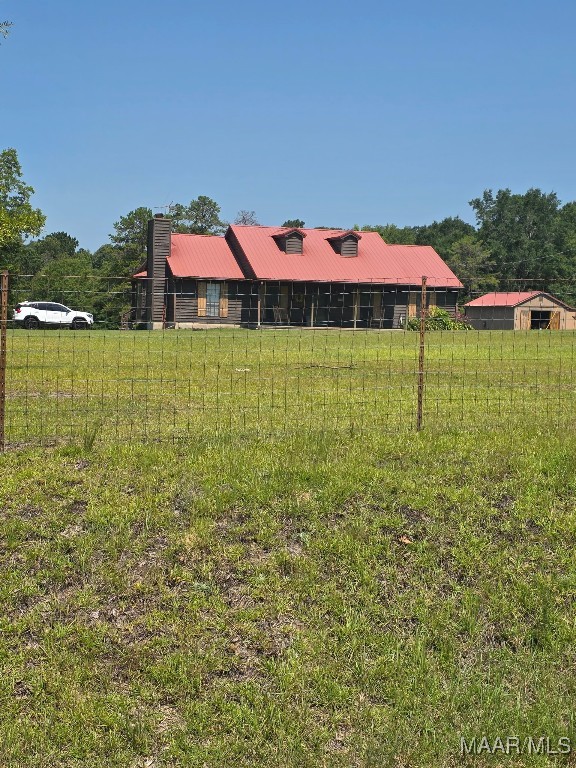 973 Pettus Rd, Lapine, AL 36046 - view of yard