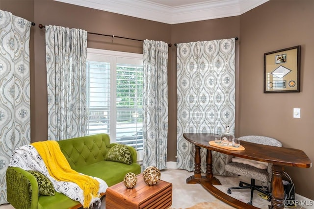 8712 Old Marsh Way, Montgomery, AL 36117 - sitting room with ornamental molding