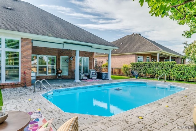 8712 Old Marsh Way, Montgomery, AL 36117 - view of swimming pool with a patio