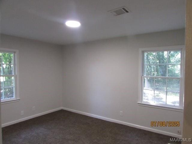 4225 Sunshine Dr, Montgomery, AL 36116 - spare room featuring healthy amount of natural light and dark colored carpet