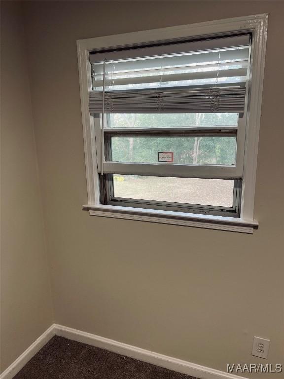 3902 Wesley Dr, Montgomery, AL 36111 - detailed view of baseboards and carpet