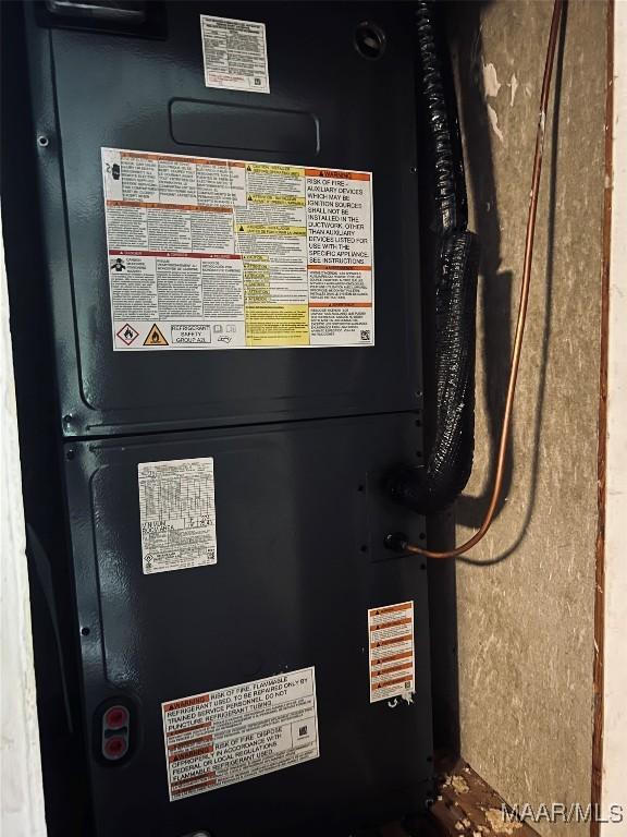 3902 Wesley Dr, Montgomery, AL 36111 - utilities with heating unit