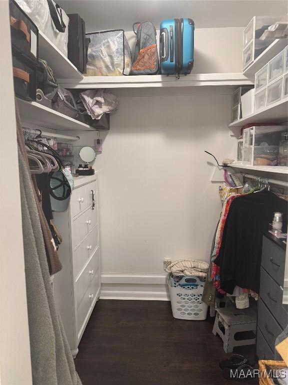 3549 Audubon Rd, Montgomery, AL 36111 - walk in closet with wood finished floors