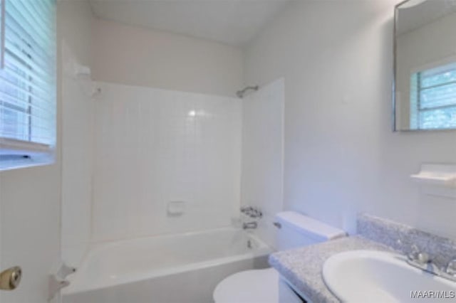 4230 Knollgate Rd, Montgomery, AL 36116 - bathroom featuring shower / bathtub combination and vanity