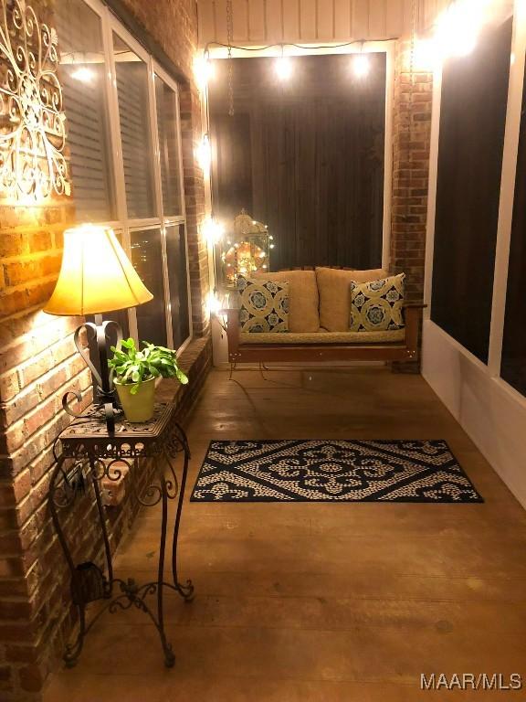 267 River Birch Cir, Wetumpka, AL 36093 - corridor with hardwood / wood-style floors