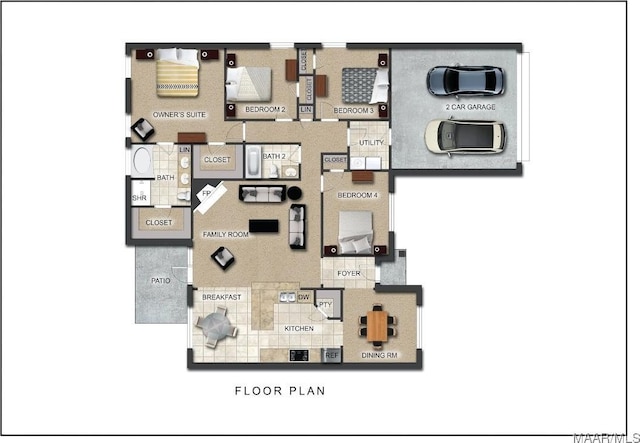 67 Gaines Ct, Wetumpka, AL 36092 - view of room layout