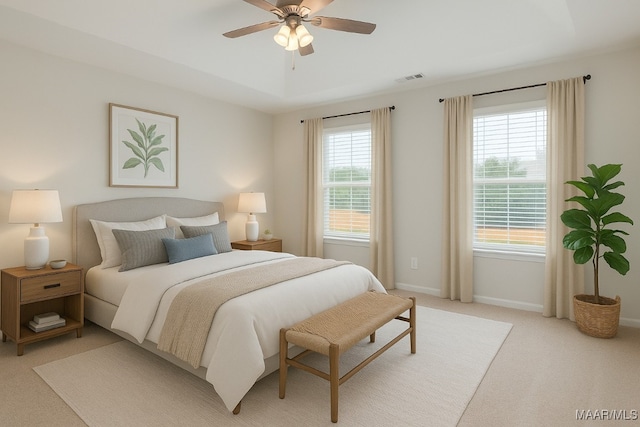 67 Gaines Ct, Wetumpka, AL 36092 - bedroom featuring light carpet and ceiling fan