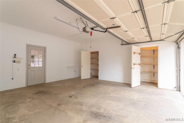 1609 Wentworth Dr, Montgomery, AL 36106 - garage featuring a garage door opener