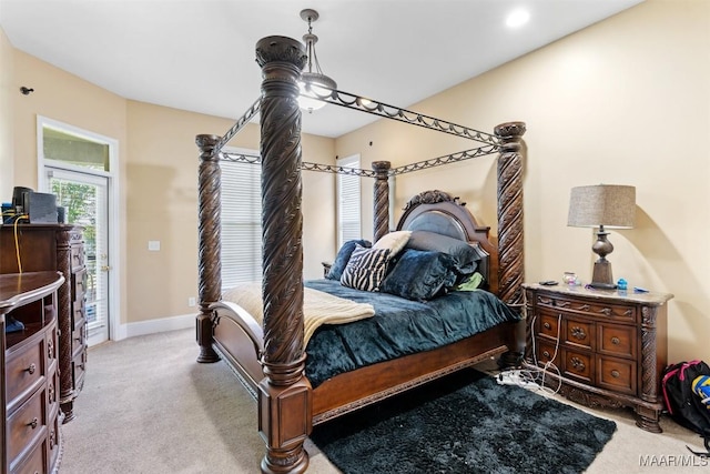 8531 Pipit Ct, Montgomery, AL 36117 - bedroom with carpet flooring and access to exterior