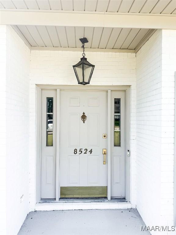 8524 Plantation Ridge Rd, Montgomery, AL 36116 - property entrance with brick siding