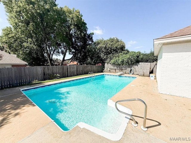 8524 Plantation Ridge Rd, Montgomery, AL 36116 - view of swimming pool featuring a patio and a fenced backyard