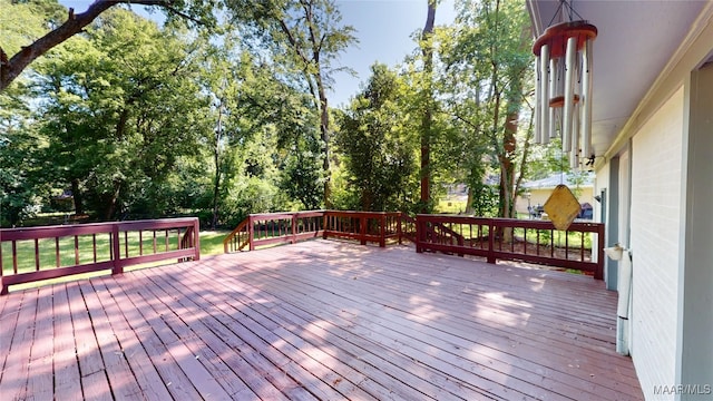 3427 Vance Ln, Montgomery, AL 36109 - view of deck