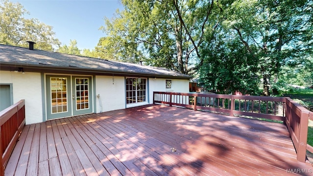 3427 Vance Ln, Montgomery, AL 36109 - view of wooden deck