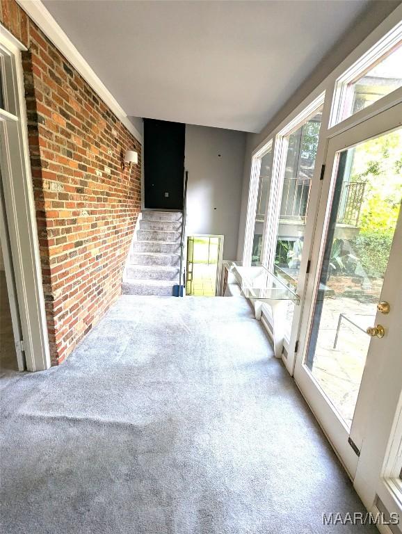 1672 Gilmer Ave, Montgomery, AL 36104 - view of unfurnished sunroom