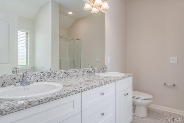 75 Gaines Ct, Wetumpka, AL 36092 - full bathroom featuring a shower stall and double vanity