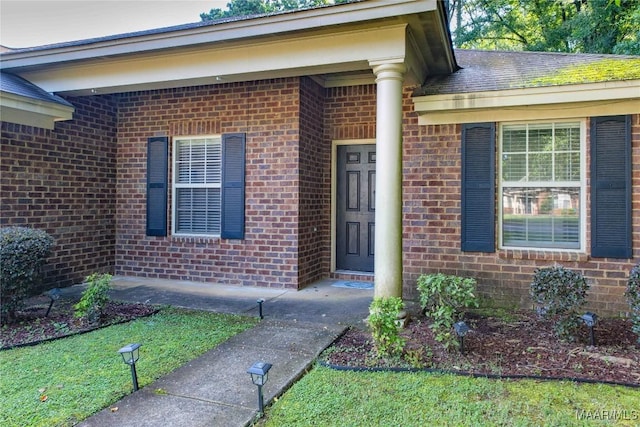 6209 Sycamore Dr, Montgomery, AL 36117 - view of exterior entry with brick siding