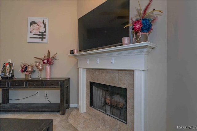 6209 Sycamore Dr, Montgomery, AL 36117 - detailed view of a fireplace