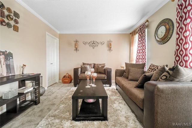 1825 W Astrid Pl, Montgomery, AL 36117 - living room with carpet floors and ornamental molding