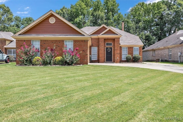 8049 Copperfield Dr, Montgomery, AL 36117 - single story home with brick siding and a front lawn