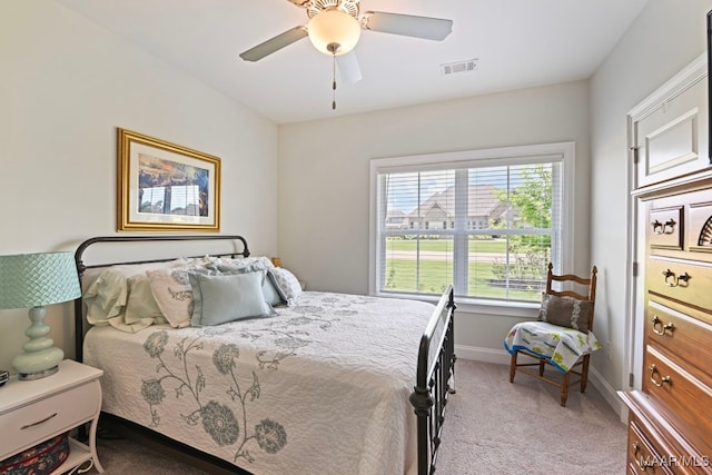 311 Alston Dr, Wetumpka, AL 36093 - bedroom featuring carpet flooring and ceiling fan