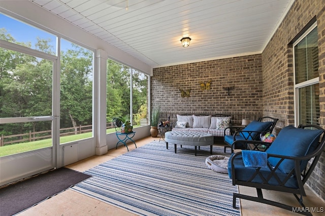 311 Alston Dr, Wetumpka, AL 36093 - sunroom with an outdoor hangout area